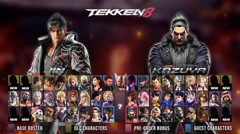 tekken 8 leaked characters|Tekken 8 Character List: All 32 confirmed characters。